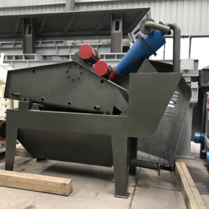 Criba de recuperación y deshidratación de arena fina