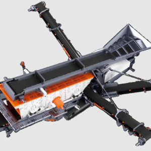 Planta de cribado móvil sobre orugas