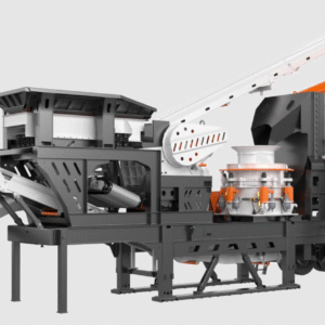 Planta móvil de trituración y cribado 4 en 1