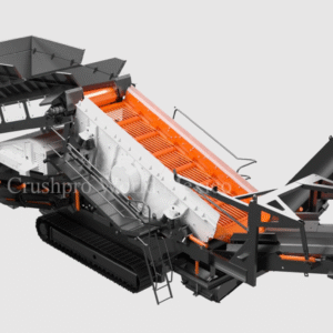 Scalper móvil montada sobre orugas