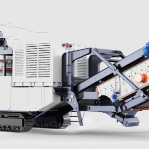 Trituradora cónica móvil montada sobre orugas